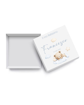 Scatoline Porta confetti Battesimo Personalizzate – B01