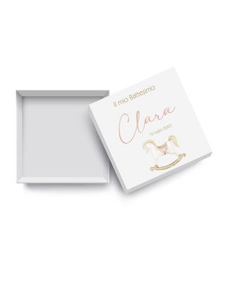 Scatoline Porta confetti Battesimo Personalizzate – B02