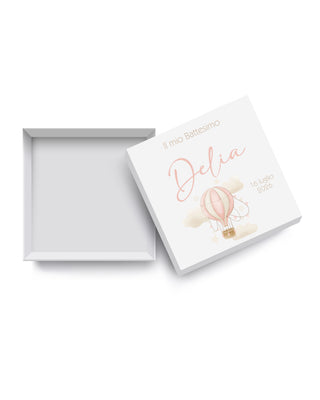 Scatoline Porta confetti Battesimo Personalizzate – B05