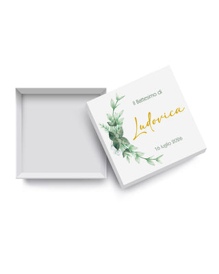 Scatoline Porta confetti Battesimo Personalizzate – B10