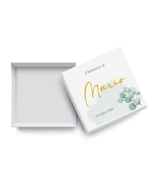 Scatoline Porta confetti Battesimo Personalizzate – B11