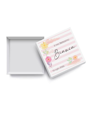 Scatoline Porta confetti Battesimo Personalizzate – B12