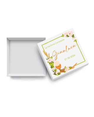 Scatoline Porta confetti Comunione Personalizzate – C01