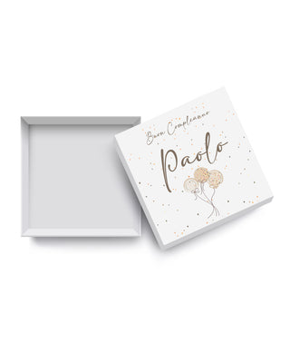 Scatoline Porta confetti Compleanno Personalizzate – C07