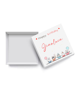 Scatoline Porta confetti Compleanno Personalizzate – C09