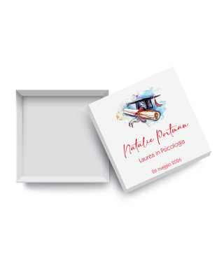 Scatoline Porta confetti Laurea Personalizzate – L12