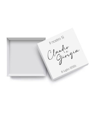 Scatoline Porta confetti Matrimonio Personalizzate – M00