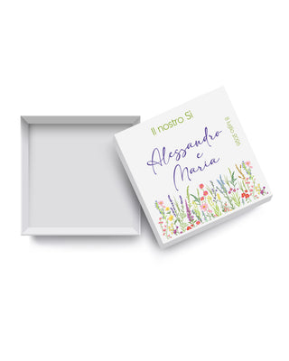 Scatoline Porta confetti Matrimonio Personalizzate – M01