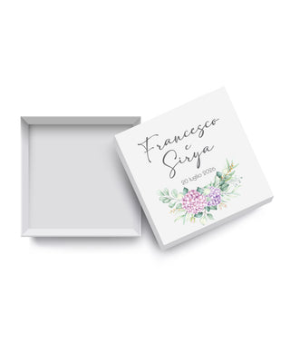 Scatoline Porta confetti Matrimonio Personalizzate – M03