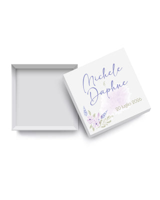 Scatoline Porta confetti Matrimonio Personalizzate – M04