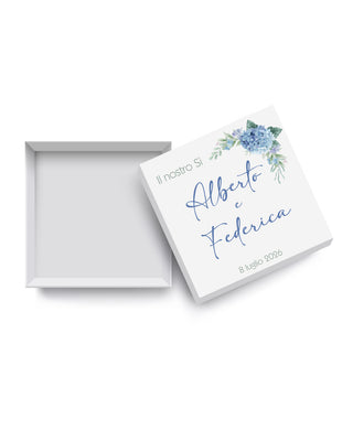 Scatoline Porta confetti Matrimonio Personalizzate – M07