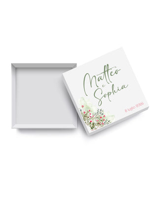 Scatoline Porta confetti Matrimonio Personalizzate – M10