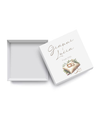 Scatoline Porta confetti Matrimonio Personalizzate – M11