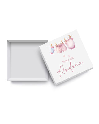 Scatoline Porta confetti Nascita Personalizzate – N02