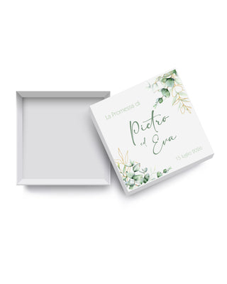 Scatoline Porta confetti Promessa Personalizzate – P01