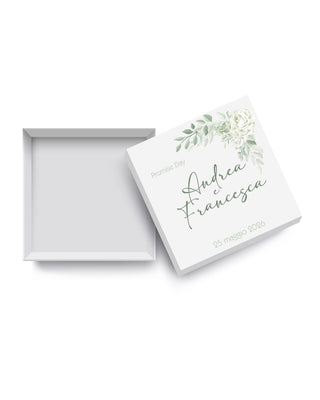 Scatoline Porta confetti Promessa Personalizzate – P02