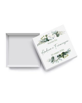 Scatoline Porta confetti Promessa Personalizzate – P03