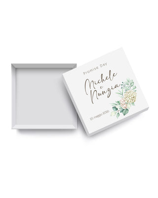 Scatoline Porta confetti Promessa Personalizzate – P04