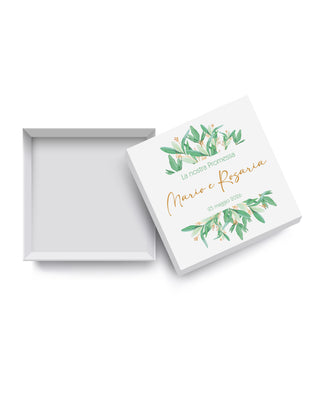 Scatoline Porta confetti Promessa Personalizzate – P05