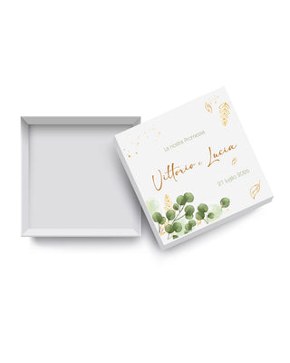 Scatoline Porta confetti Promessa Personalizzate – P06