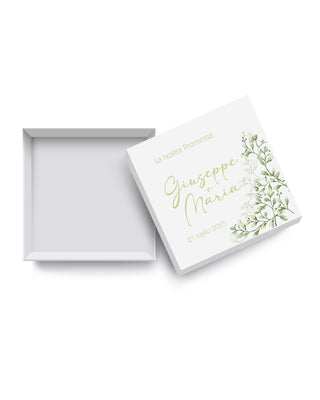 Scatoline Porta confetti Promessa Personalizzate – P07
