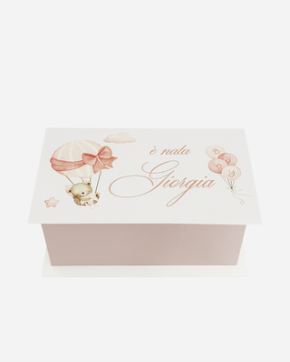 Box 30 Scatole porta confetti personalizzate Rosa