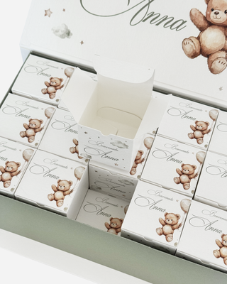 Box 30 Scatole porta confetti personalizzate Verde